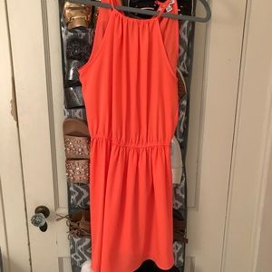 American Eagle hot pink dress